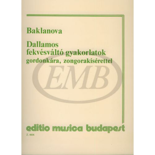 BAKLANOVA - DALLAMOS FEKVESVALTO GYAKORLATOK - VIOLONCELLE ET PIANO