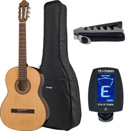 Classic Guitar S 4/4 Bundle Noir
