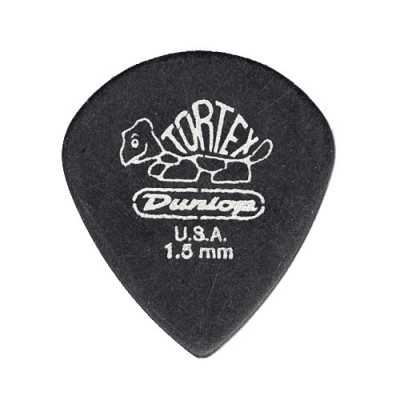 482P150 Tortex Pitch Noir 1,50mm (par 12)