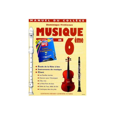 Frelezaux Dominique - Musique En 6eme - College