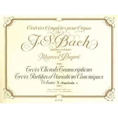 Oeuvres Complètes Pour Orgue Volume 10,1
