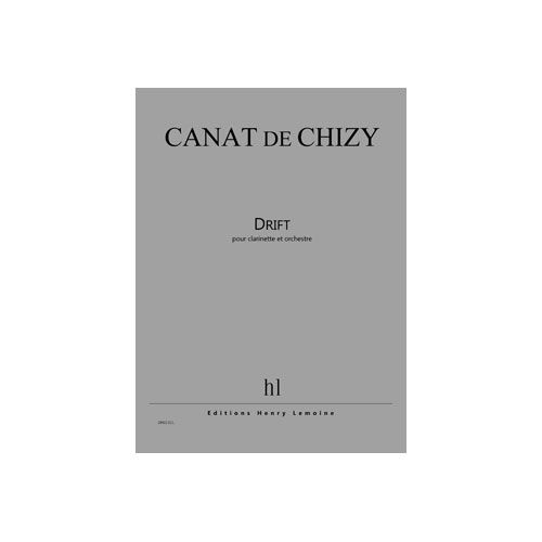 Canatchizy - Drift - Concerto Pour Clarinette et Orchestre