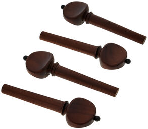 Violin Pegs Dark Boxwood FR/BK