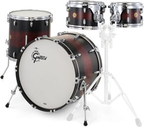 USA Custom Shell Set Chestnut Satin Chestnut Duco
