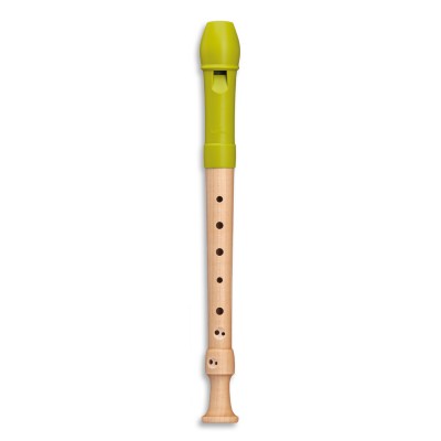 Soprano Fipple 17411 - Vert Pomme (doigté Baroque)