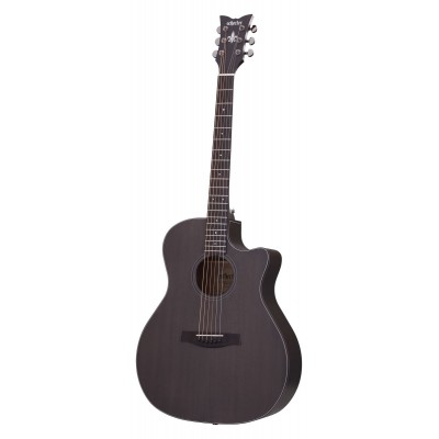 Orleans Studio Satin See Thru Black