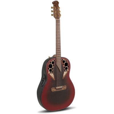 1687GT Deep Non-Cutaway Reverse Red Burst