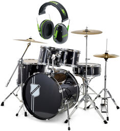 Focus 20 Drum Bundle Black Noir