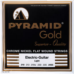 Gold Flatwound 010-0465