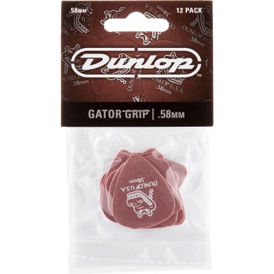 Médiator Gator Grip 0,58Mm Sachet De 12