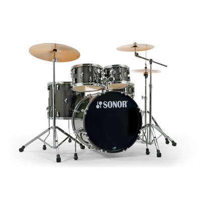 Aqx Stage Cymbal Set Black Midnight Sparkle