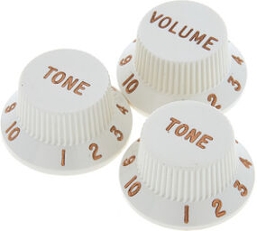 Vol&Tone Knobs Set Parchment Parchemin
