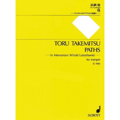 Takemitsu Toru - Paths - Trompette