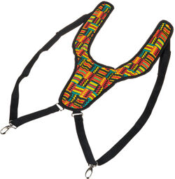 MDJS1SI Designer Djembe Strap