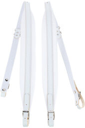 60 Pro Accordion Strap L White