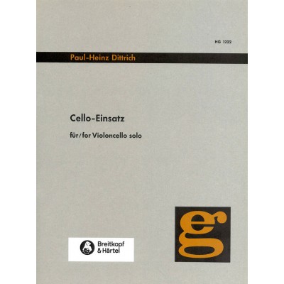 Dittrich PAUL-heinz - CELLO-einsatz - Cello