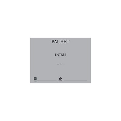 Pauset - Entrée - Clavecin