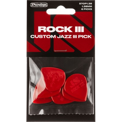 Mediator Rock III Custom Jazz III Sachet de 6
