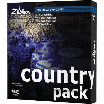 K0801C - Pack Cymbales Country K-Series