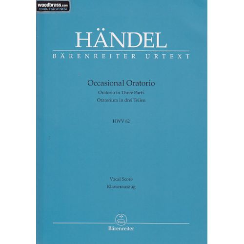 HANDEL - OCCASIONAL ORATORIO HWV 62