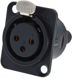 NC3 FD-S-1-B noir avec contacts dorés