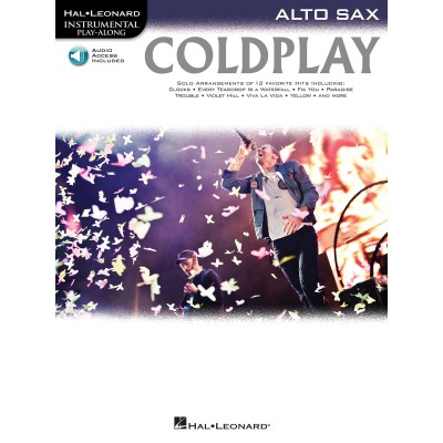 Instrumental Play Along - Coldplay - Alto Saxophone