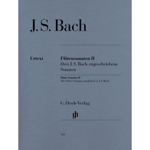 J.S. - Flute Sonatas, Volume Ii (3 Sonatas Ascribed To J. S. - With Violoncello P)
