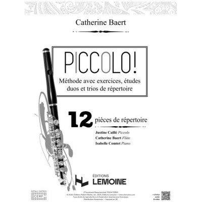 Baert C. - Piccolo ! (Acc. Piano seul)