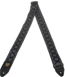 E-Guitar Strap Regal Black Regal Black Jacquard