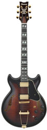 AMH100FM-DVS Dark Violin Sunburst