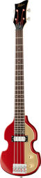 Shorty Violin Bass CT Red Metallic Red