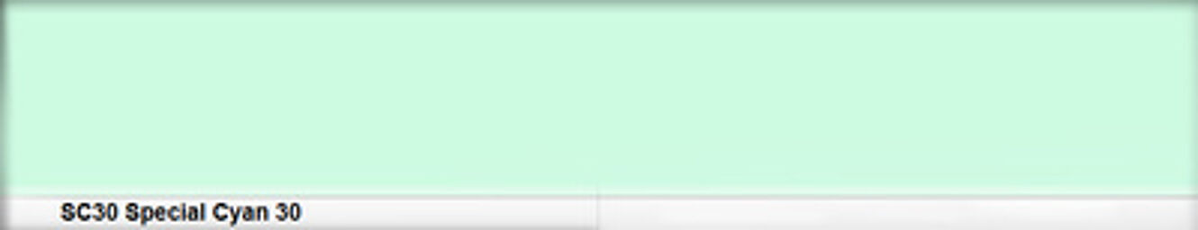 Roll SC30 Special Cyan 30 Special Cyan 30