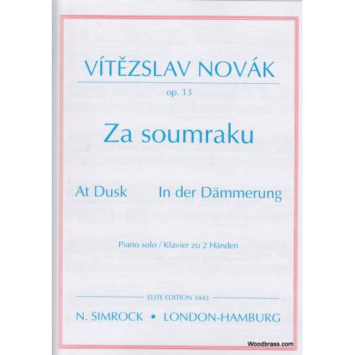 Vitezslav Novak - At Dusk Op.13 - Piano
