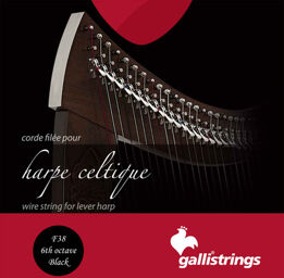 Lever Harp Bass Wire F38