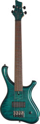 Soprano Flamed Maple Aqua Aquamarine