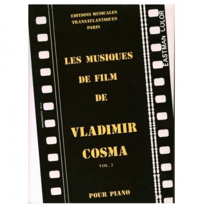 Cosma V. - Les Musiques De Film De Vladimir Cosma Vol 2 Piano