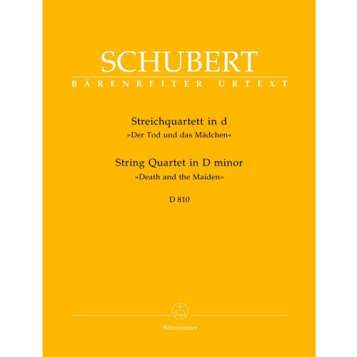 Schubert F. - Quatuor A Cordes