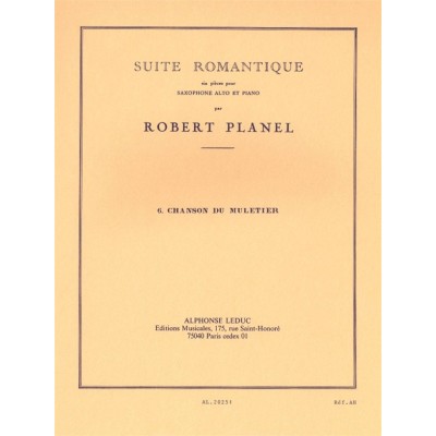 Suite Romantique No.6 Chanson du Muletier