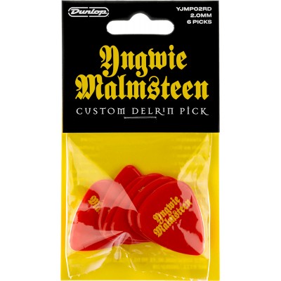 Mediator Sign. Yngwie Malmsteen Delrin 2mm par 6