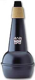 DW5528 Bass Trombone Prac Mute Noir