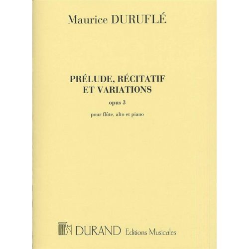 Durufle - Prelude Recitatif et Varations OP3 - Ensemble Mixte