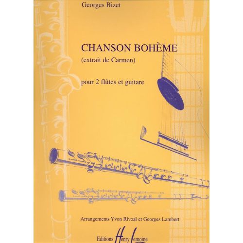 Bizet - Chanson Bohème - 2 Flûtes et Guitare