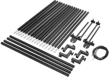 H2000M Modular Frame 20x20 Noir