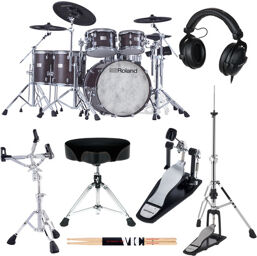 VAD716-GE E-Drum Set Bundle Gloss Ebony