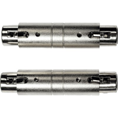 Adaptateur XLR Fem. XLR Fem. - Lot de 2