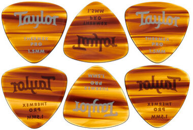 Tortoise 346 Pick Set 1,50 Imitation écaille de tortue