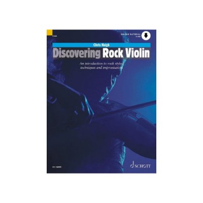 Haigh Chris - Discovering Rock Violin + Audio En Ligne