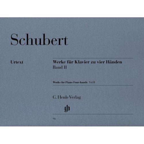 Schubert F. - Piano Works For Piano Four-Hands, Volume Ii