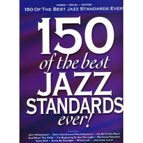 150 OF THE BEST JAZZ STANDARDS EVER - PVG
