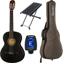 1C Black Satin incl.Gig Bundle Noir satiné